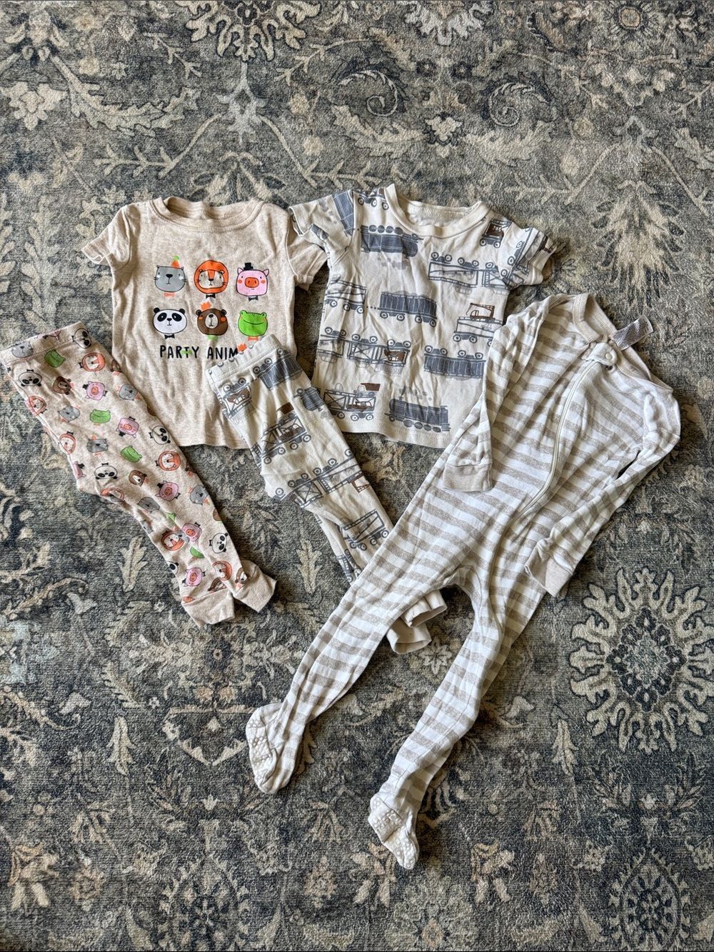 Bundle of 3 Baby PJs